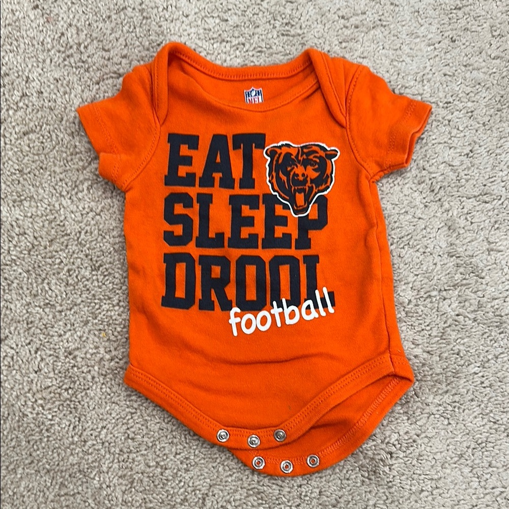 Orange Baby Onesie